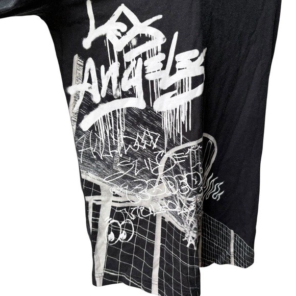 NWT, Hollister Men's Black White Graffiti
Graphic L/S Cotton T Shirt, Sz M - Picture 9 of 16